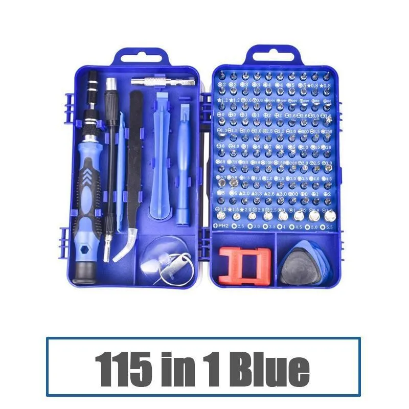 115 in 1 Precision Screwdriver Set Repair Tool Kit