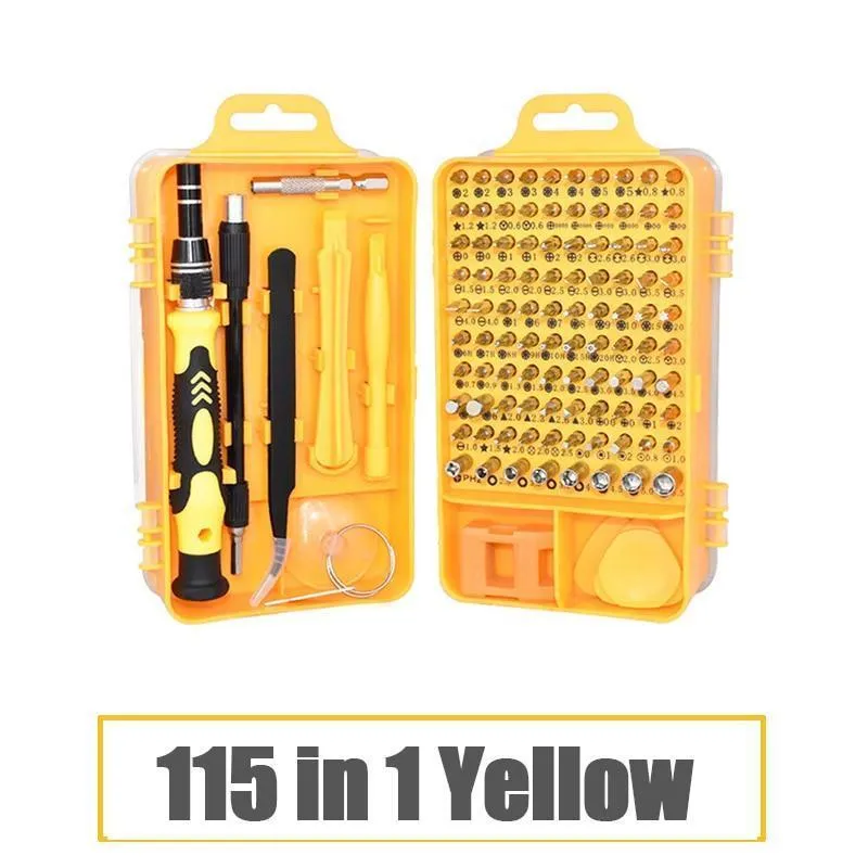 115 in 1 Precision Screwdriver Set Repair Tool Kit