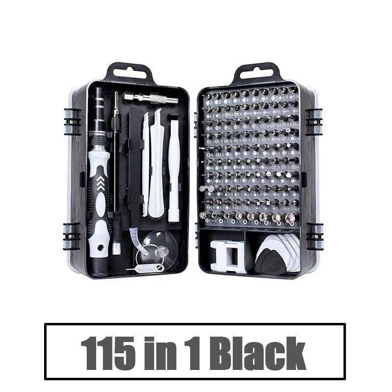 115 in 1 Precision Screwdriver Set Repair Tool Kit