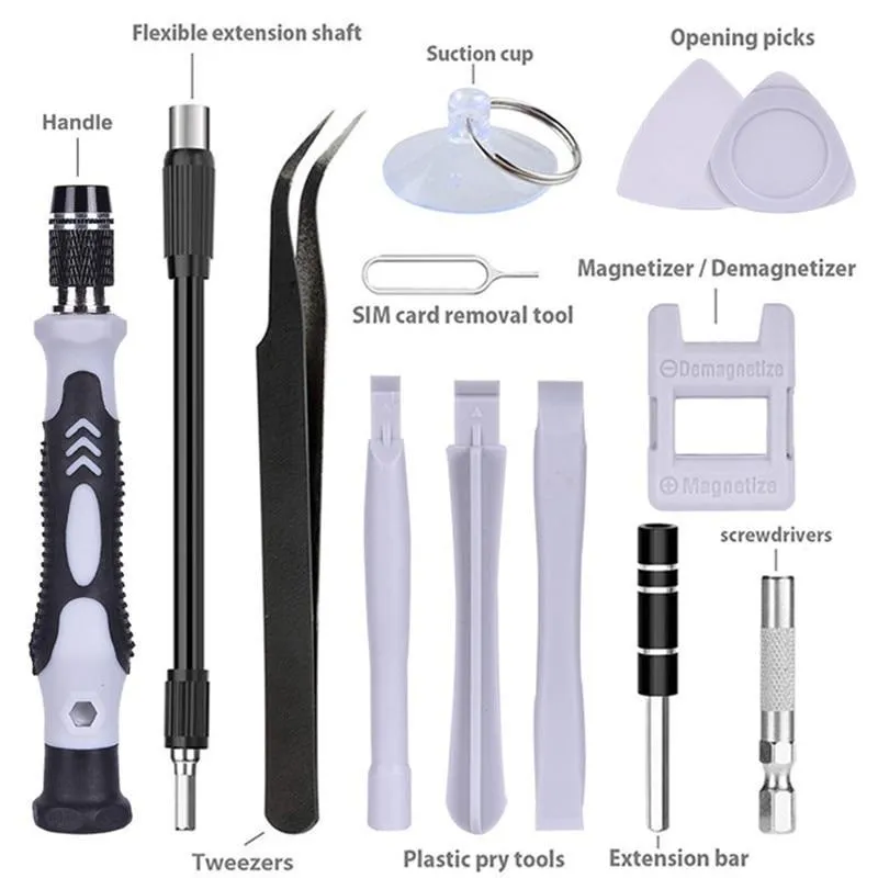 115 in 1 Precision Screwdriver Set Repair Tool Kit