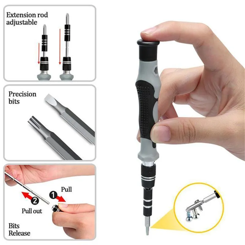 115 in 1 Precision Screwdriver Set Repair Tool Kit