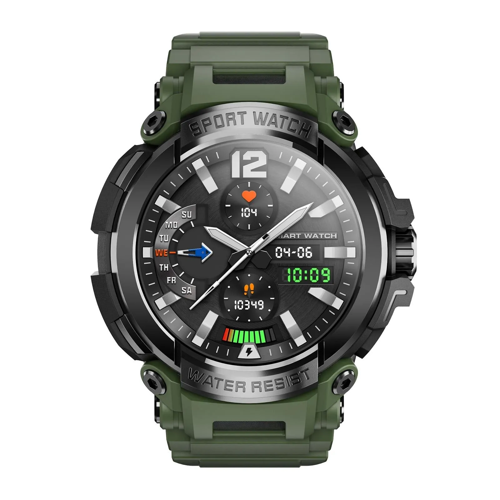 1.5 Inch Colour Screen Bluetooth Smart Watch Health & Sports Monitoring