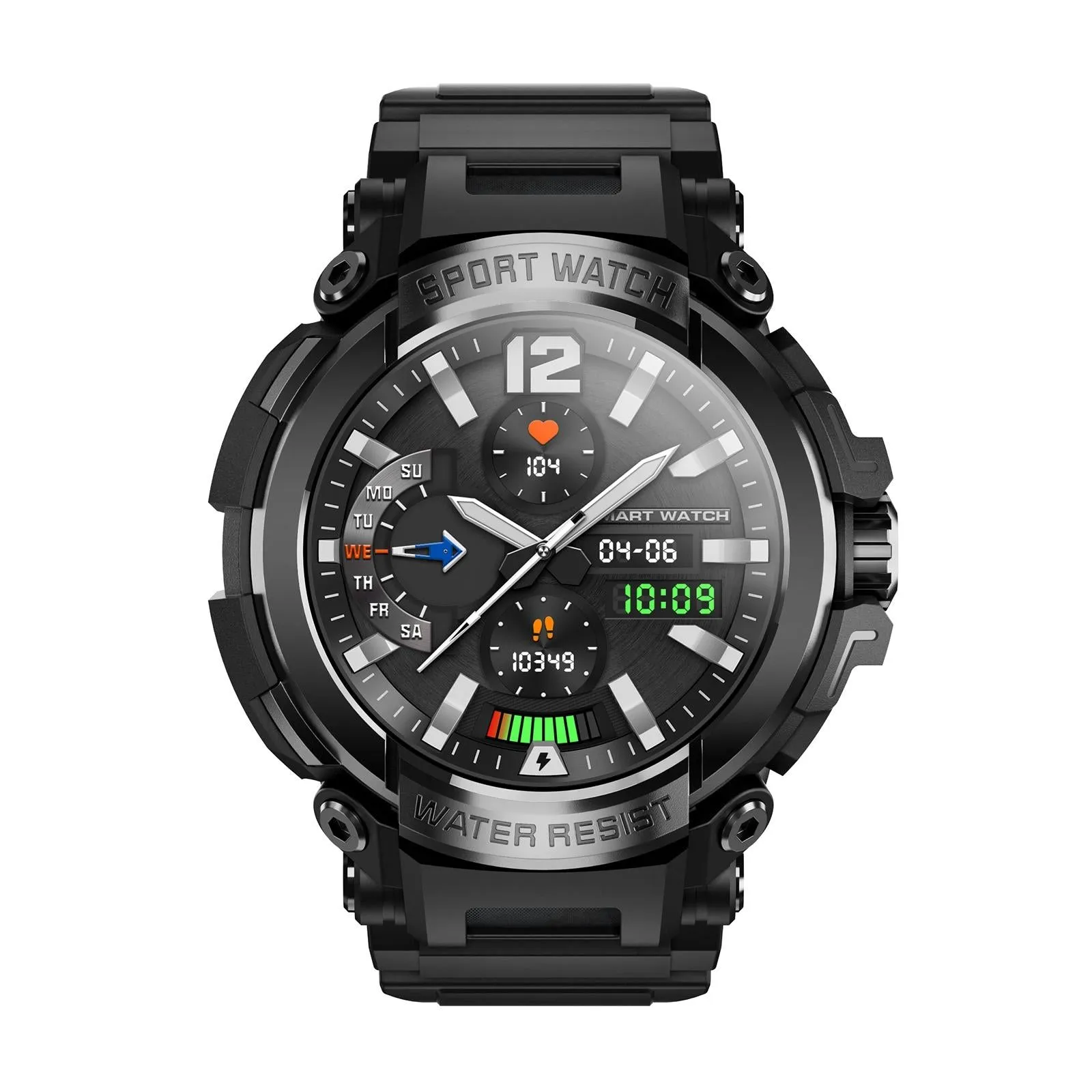 1.5 Inch Colour Screen Bluetooth Smart Watch Health & Sports Monitoring