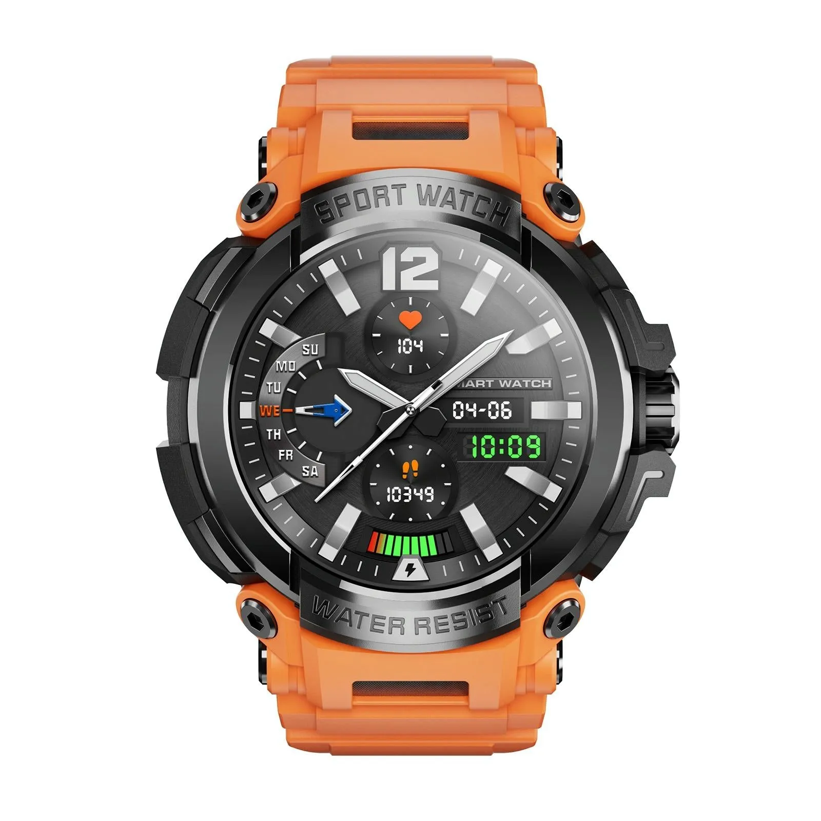 1.5 Inch Colour Screen Bluetooth Smart Watch Health & Sports Monitoring