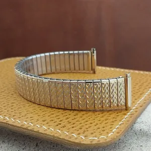 16mm 18mm 19mm1970s JB Champion 10k Gold Filled Expansion Vintage Watch Band