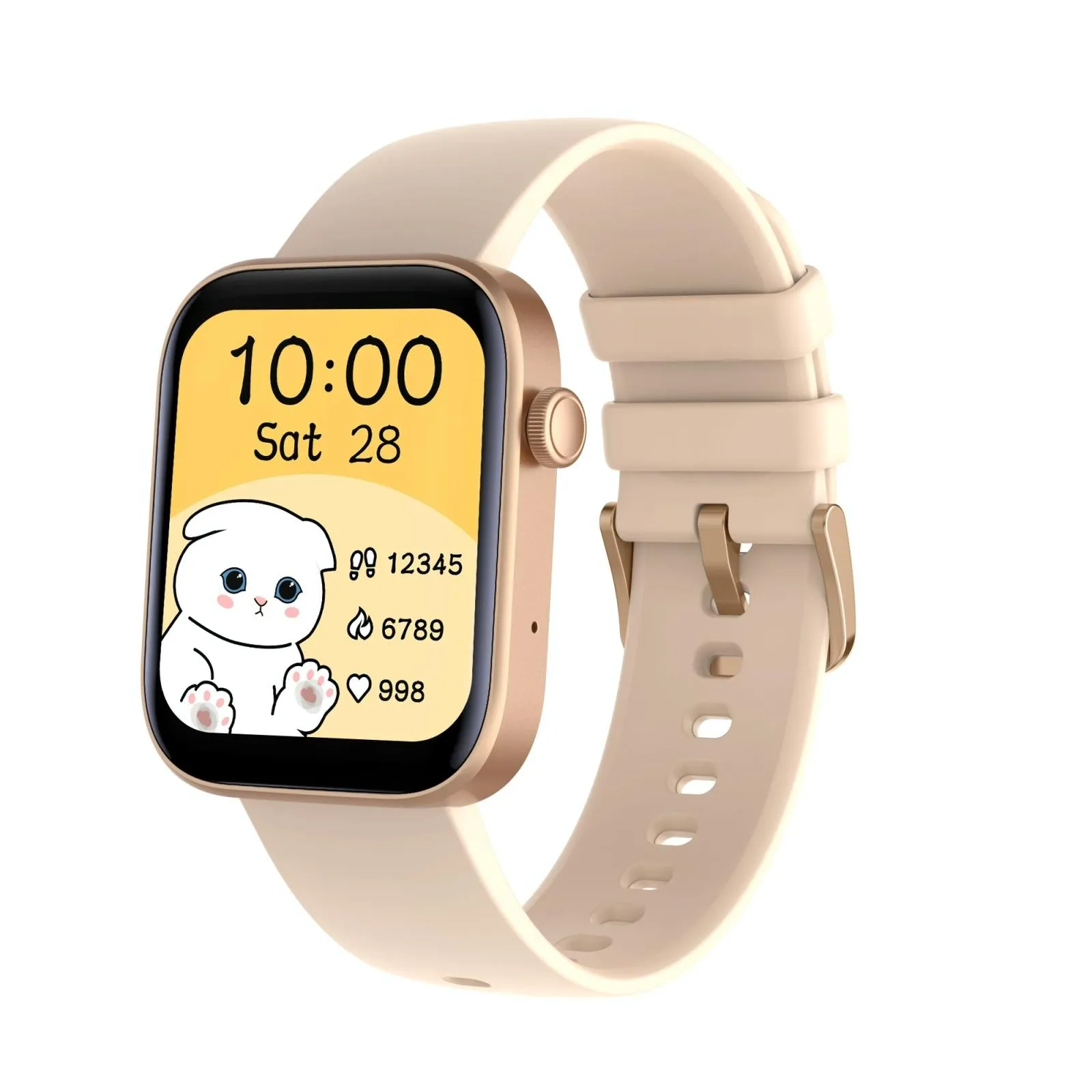 1.8 Inch Tft Screen Bluetooth Smart Watch Support Heart Rate Monitoring & 100  Sports Modes