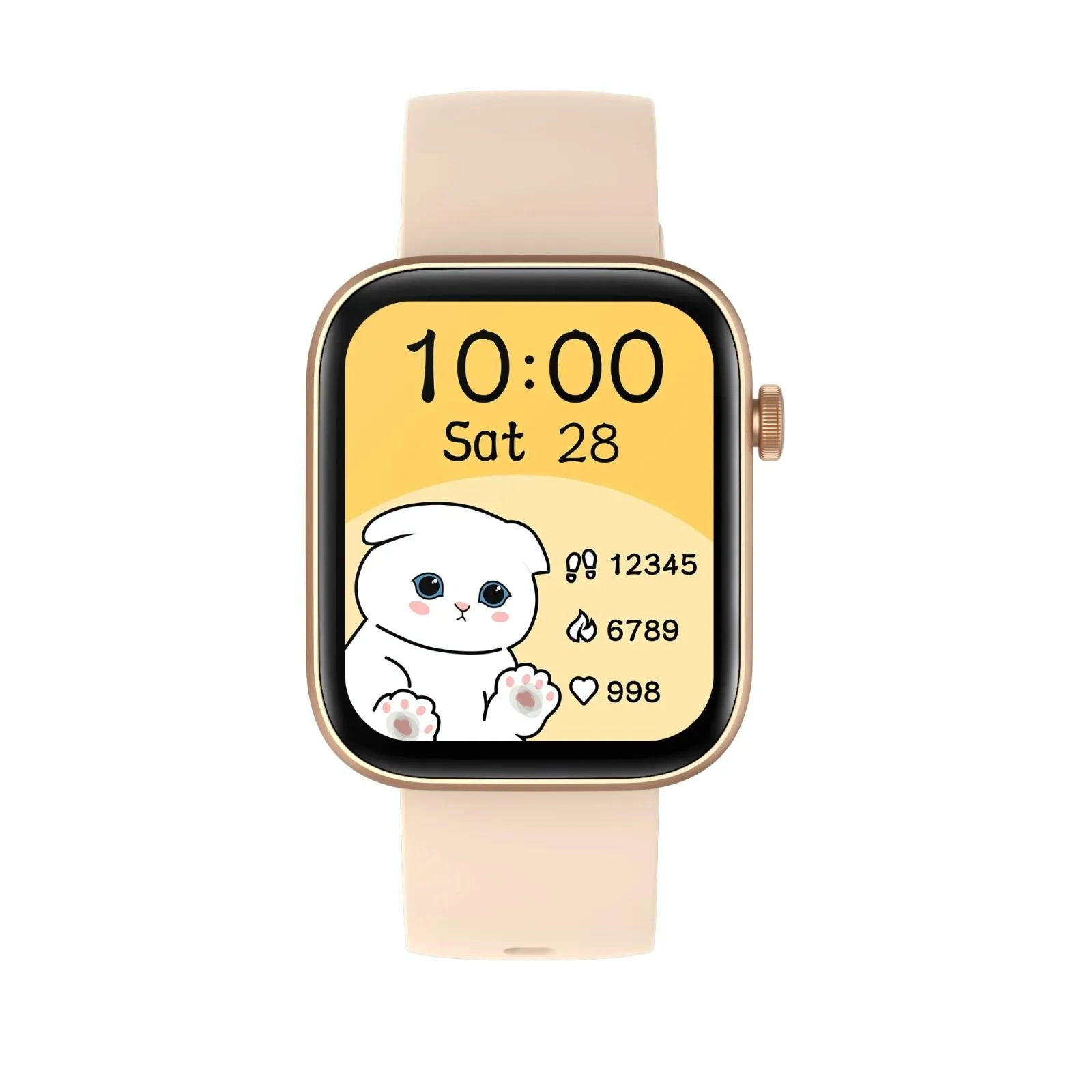 1.8 Inch Tft Screen Bluetooth Smart Watch Support Heart Rate Monitoring & 100  Sports Modes