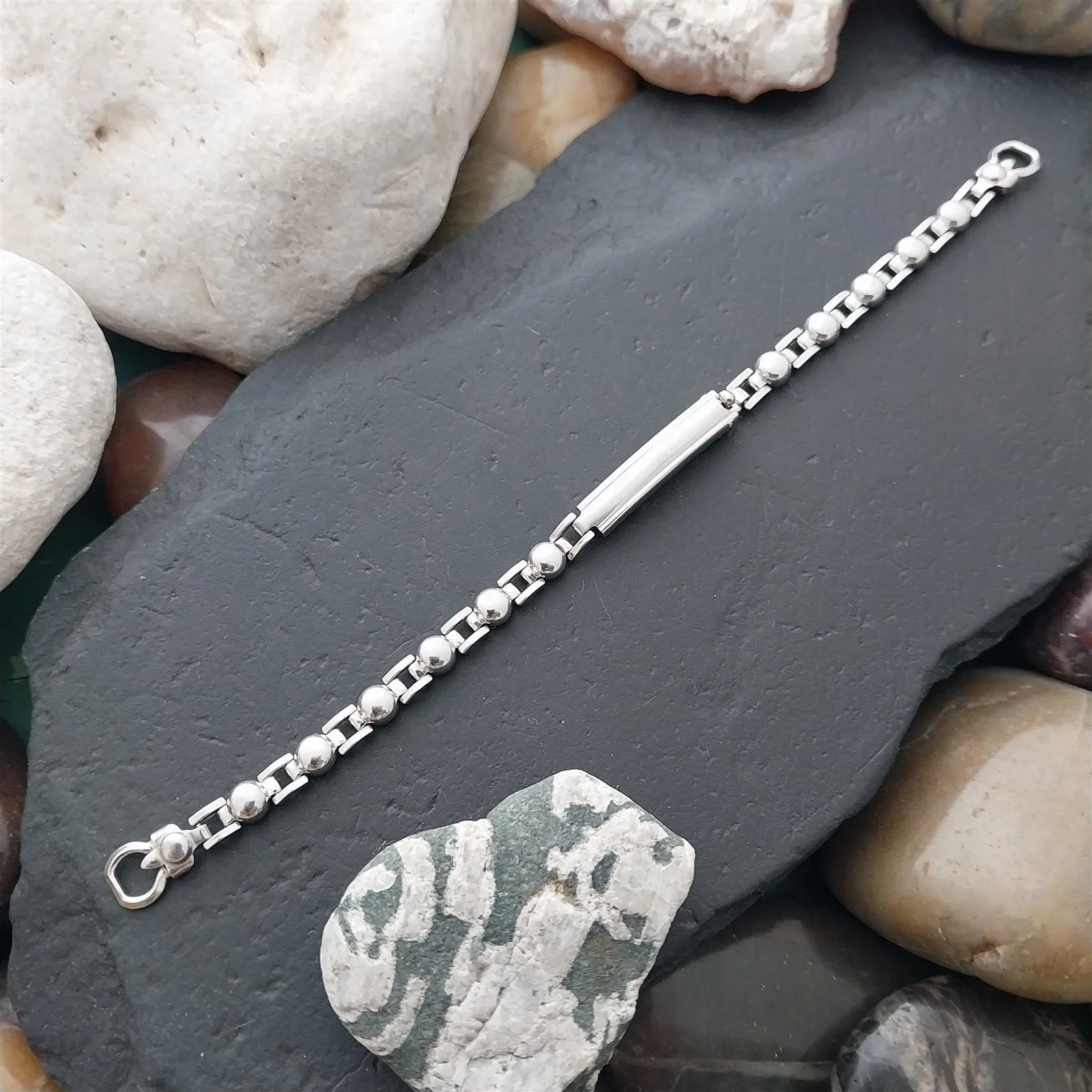 1950s Ladies White Gold -Filled Ladies JB Champion Unused Vintage Watch Band