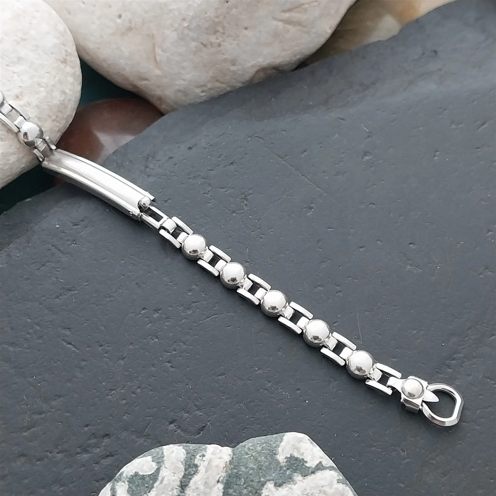 1950s Ladies White Gold -Filled Ladies JB Champion Unused Vintage Watch Band