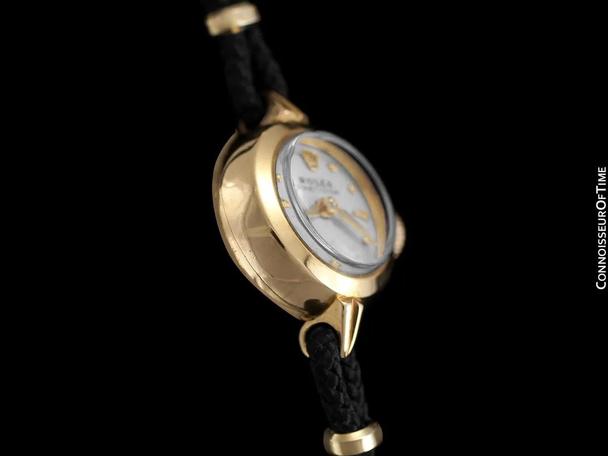 1953 Rolex Precision Vintage Pre-Cellini Ladies Watch, Ref. 8916 - 18K Gold