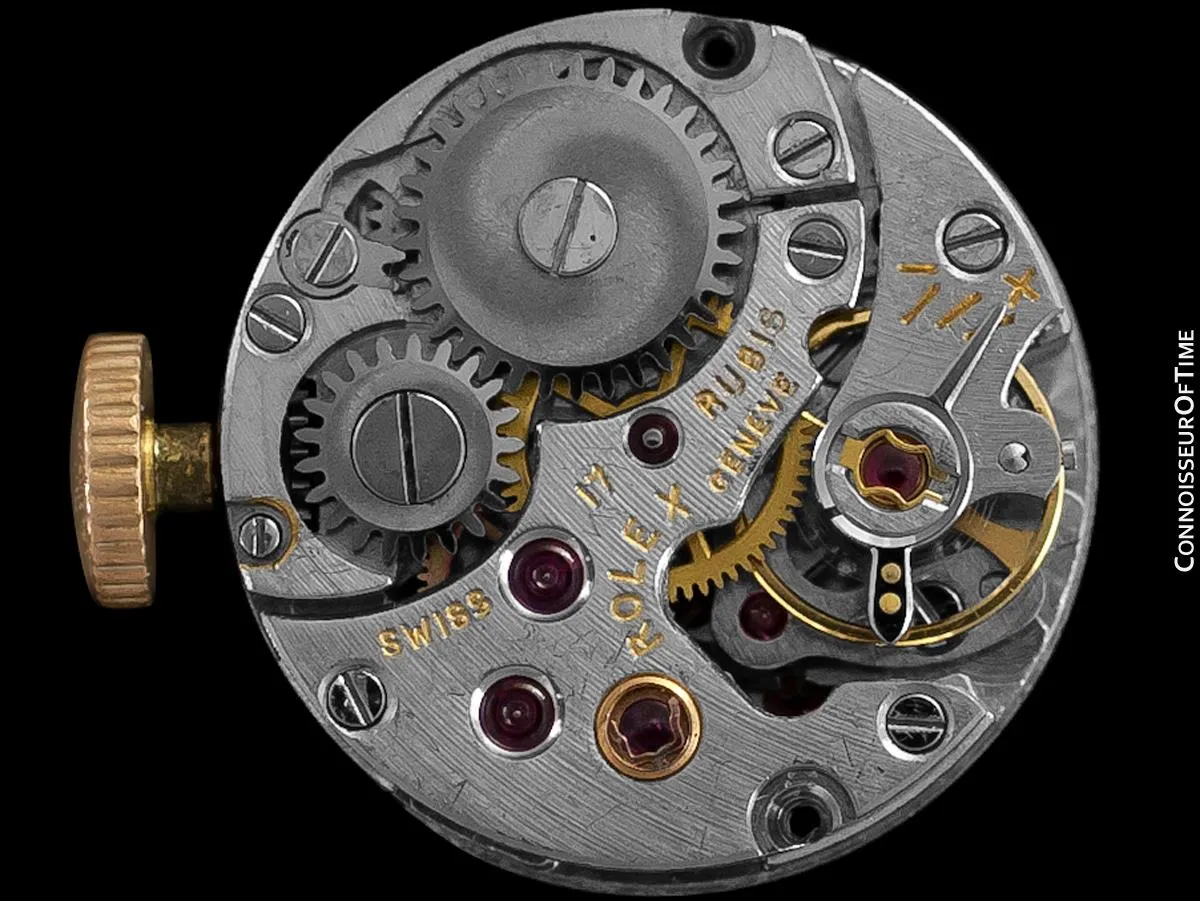 1953 Rolex Precision Vintage Pre-Cellini Ladies Watch, Ref. 8916 - 18K Gold