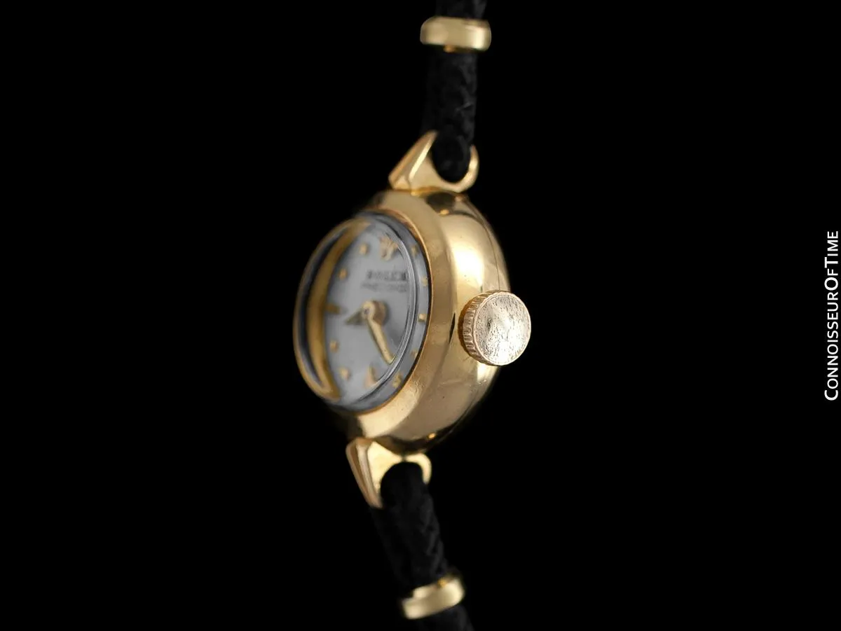 1953 Rolex Precision Vintage Pre-Cellini Ladies Watch, Ref. 8916 - 18K Gold