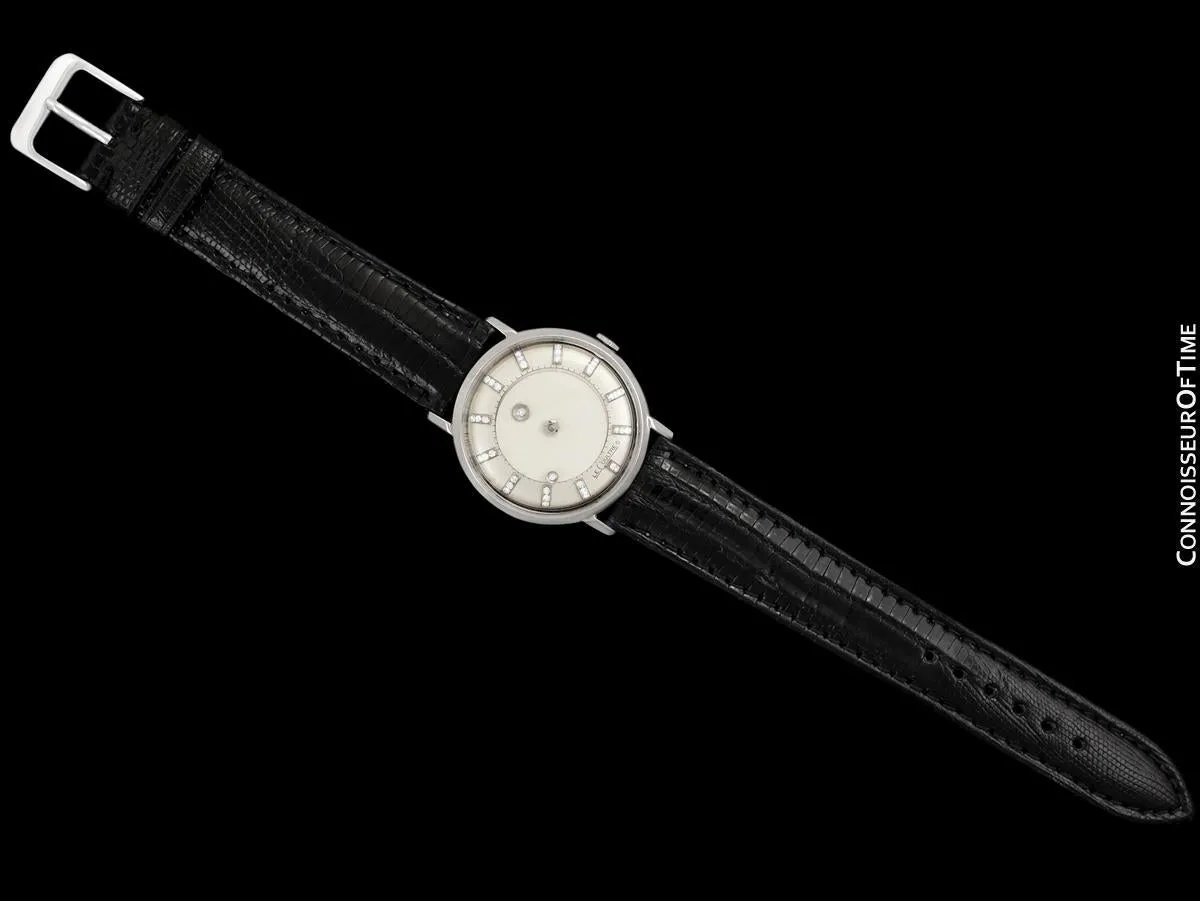 1963 Jaeger-LeCoultre Vintage Galaxy Mystery Dial - 14K White Gold & Diamonds