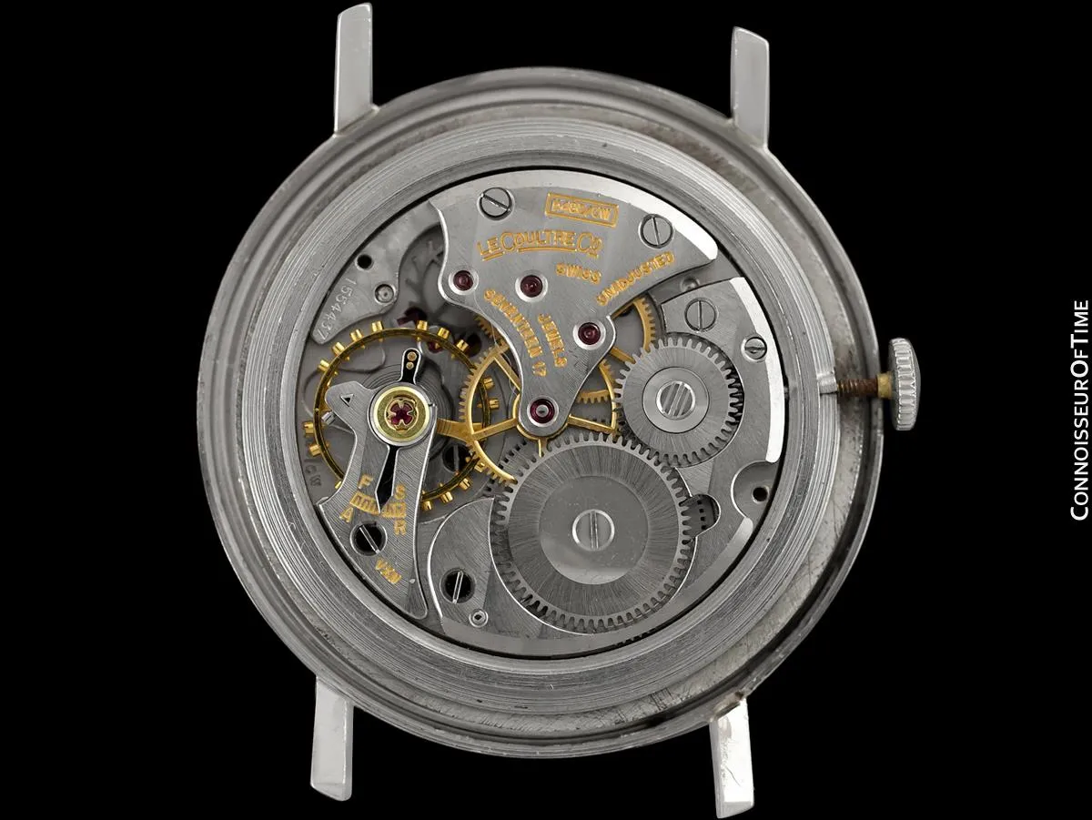 1963 Jaeger-LeCoultre Vintage Galaxy Mystery Dial - 14K White Gold & Diamonds