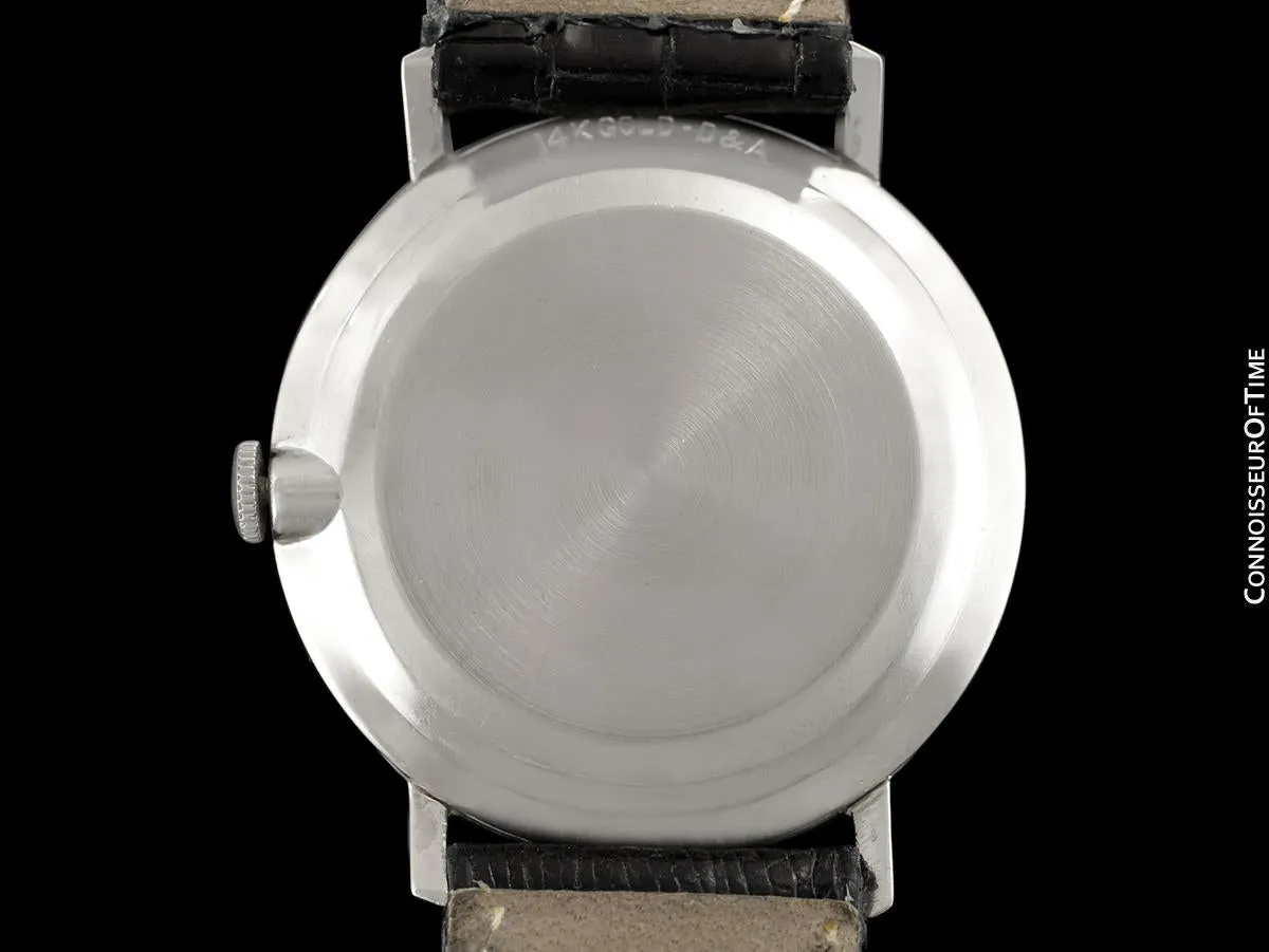 1963 Jaeger-LeCoultre Vintage Galaxy Mystery Dial - 14K White Gold & Diamonds