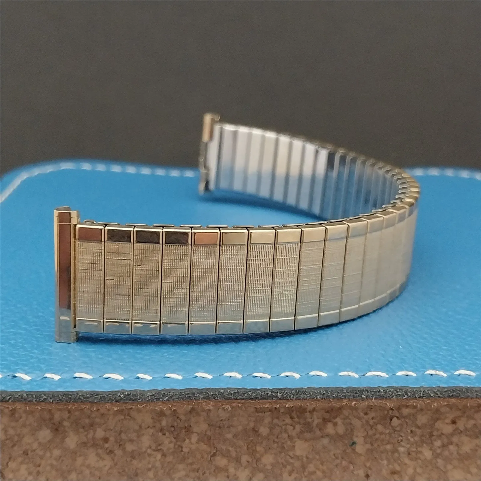 1964 19mm 18mm 16mm Gold-Filled Speidel Engravable Florentine Vintage Watch Band