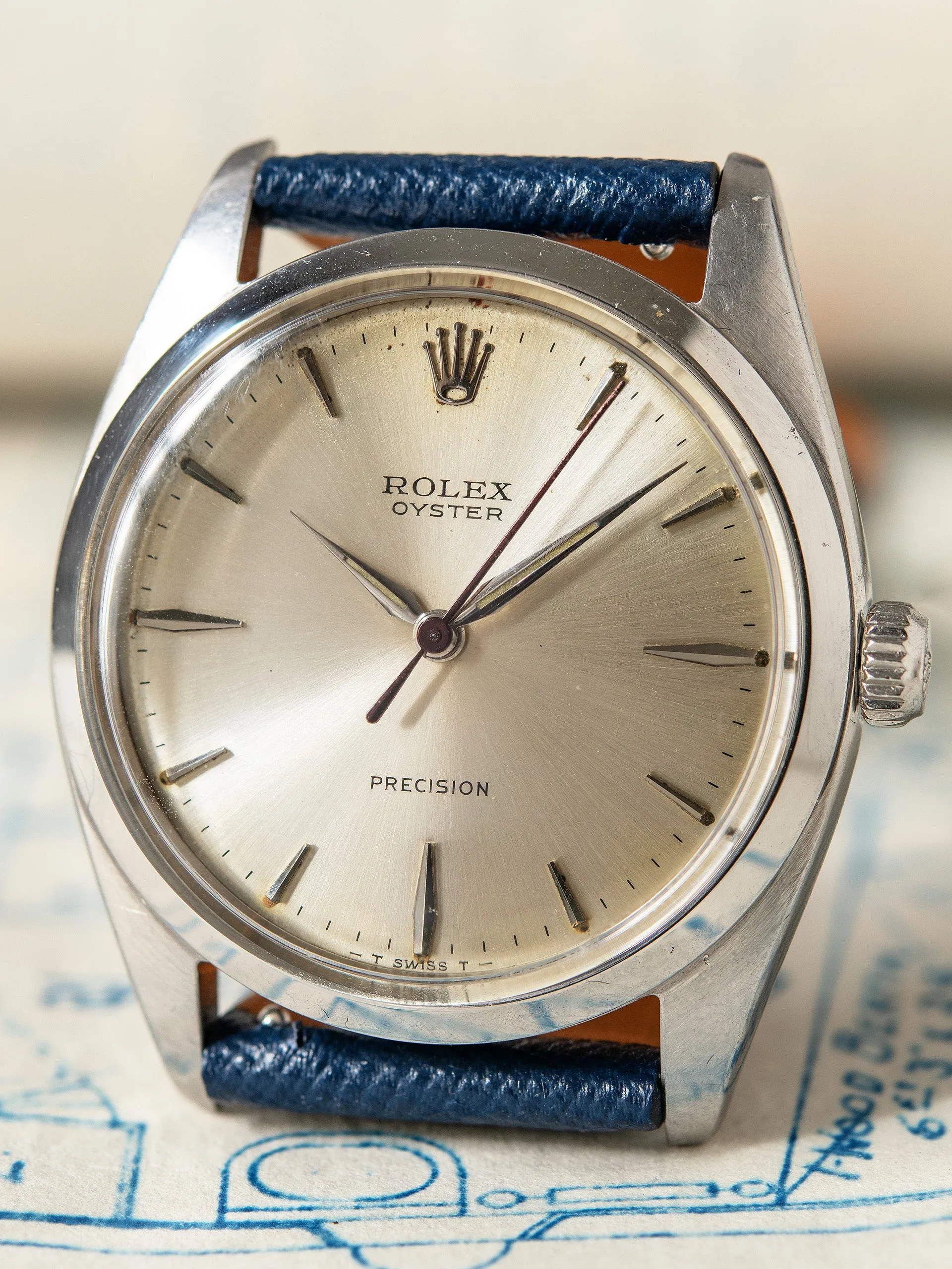 1965 Rolex Oyster Precision (Ref. 6424) "36mm Case"