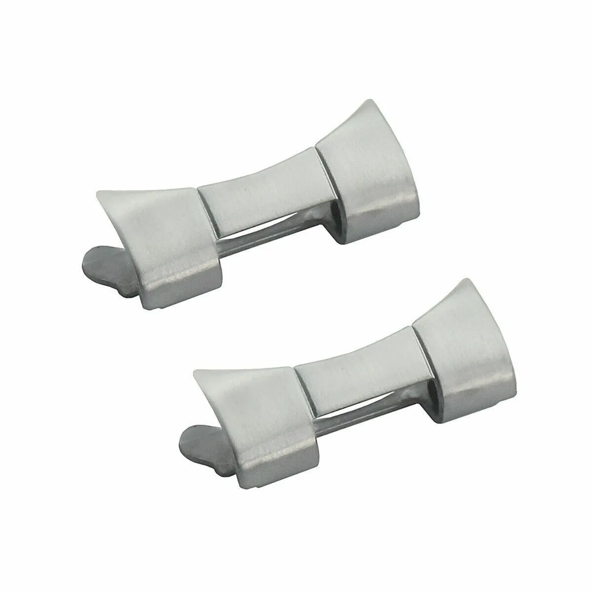 2 END LINK PIECE FOR OYSTER WATCH BAND MIDSIZE 31MM ROLEX 17MM LUG WIDTH MIDSIZE