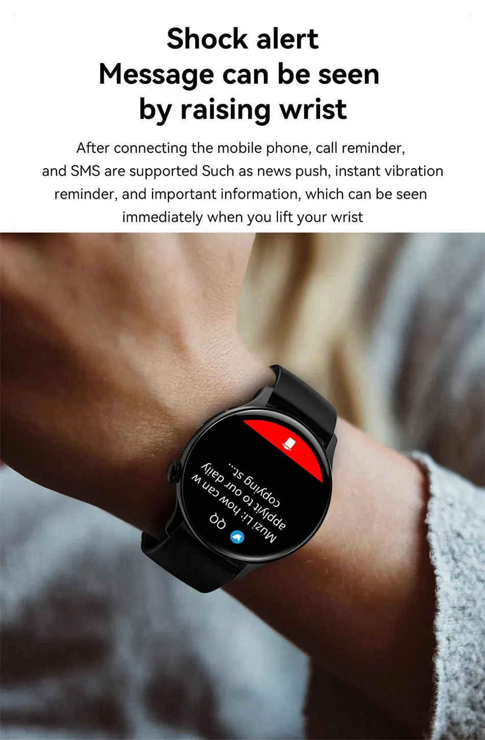 2024 GPS Smart Watch Women 1.43 Inch AMOLED 466*466 HD Screen Sport Heart Rate NFC Custom Dial Bluetooth Call Smartwatch Ladies