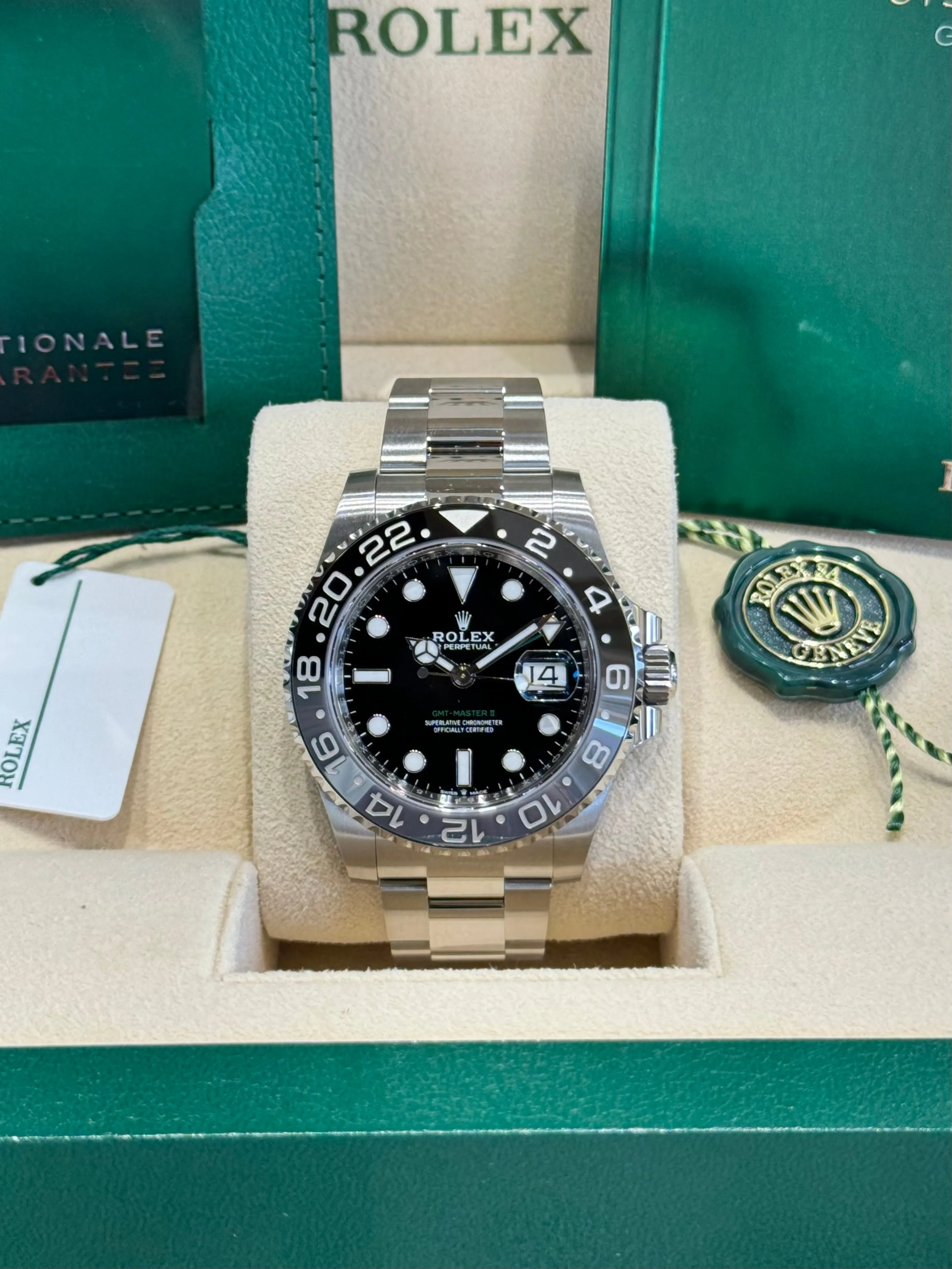 2024 Rolex GMT-Master II Bruce Wayne 126710GRNR