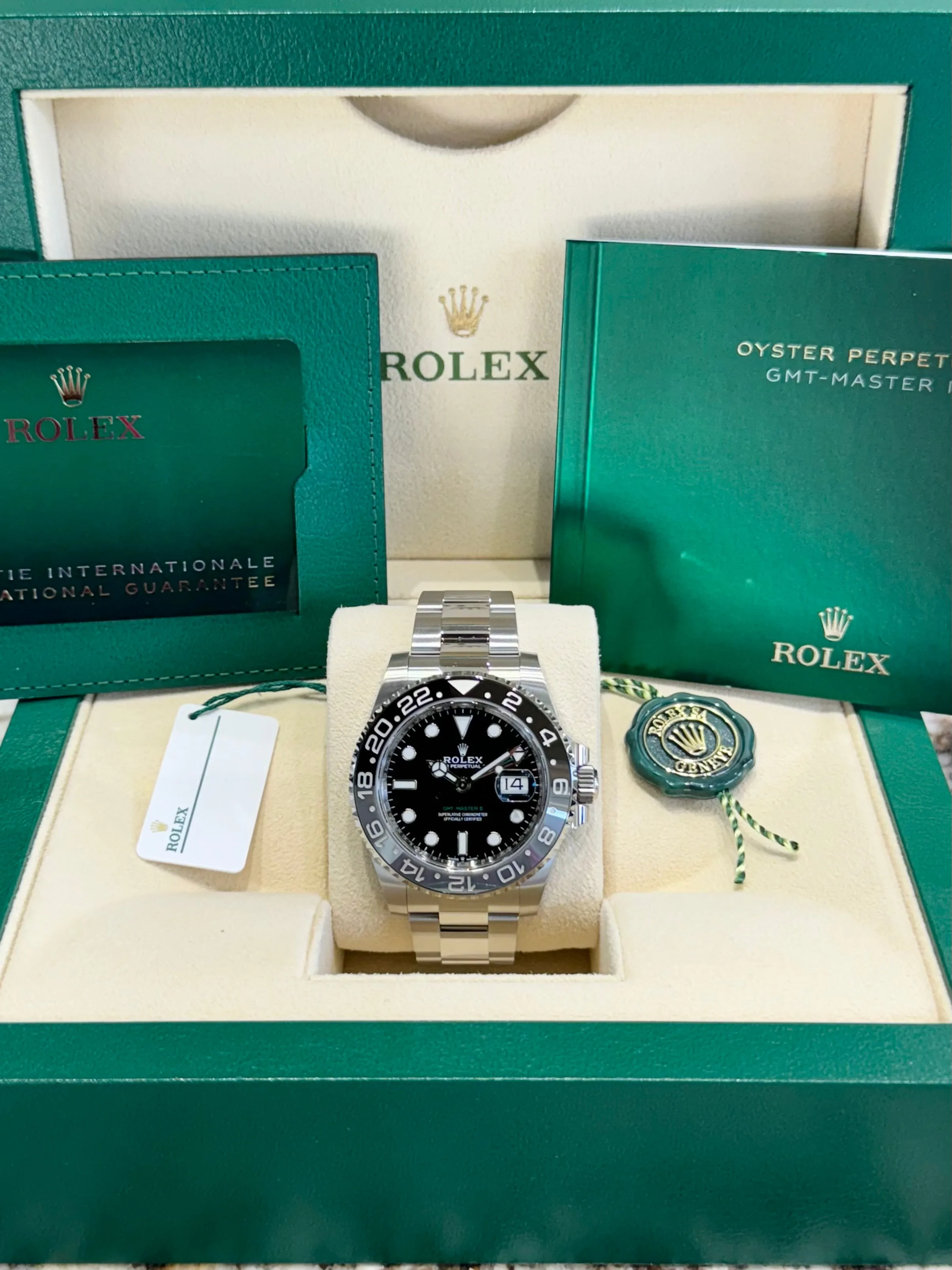 2024 Rolex GMT-Master II Bruce Wayne 126710GRNR