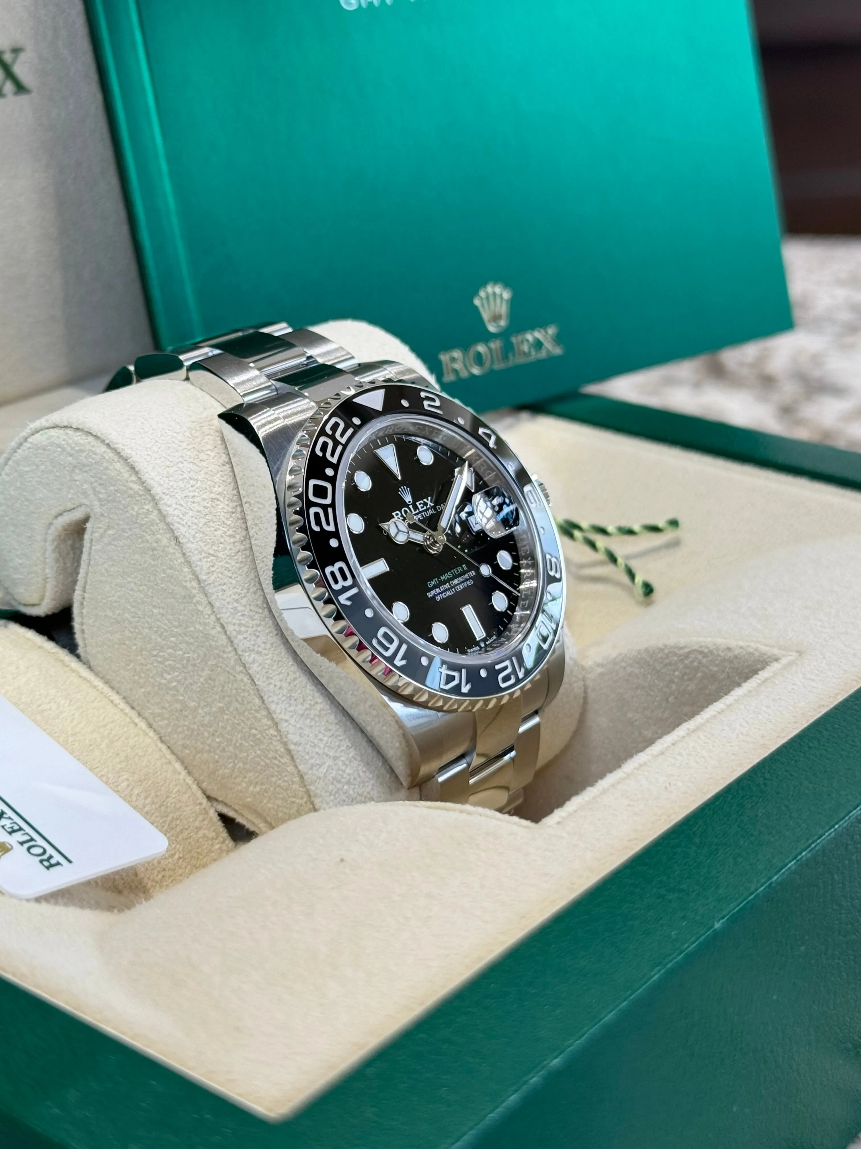 2024 Rolex GMT-Master II Bruce Wayne 126710GRNR