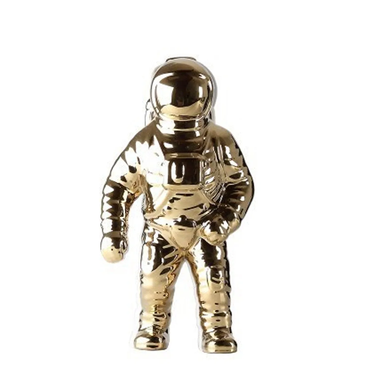 3 color Space Man Sculpture Astronaut Fashion Vase Ceramic Flower Planter Vase Space Man Sculpture Cosmonaut Home office Decor