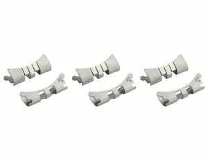 3 SET END LINK PIECE FOR JUBILEE WATCH BAND 31MM ROLEX WATCH 17MM JUNIOR MIDSIZE