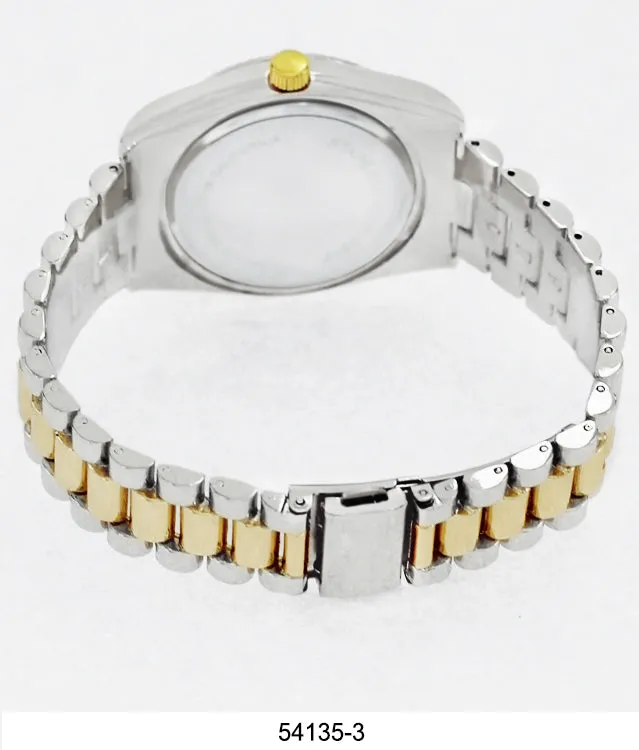 5413-Montres Carlo Metal Band Watch