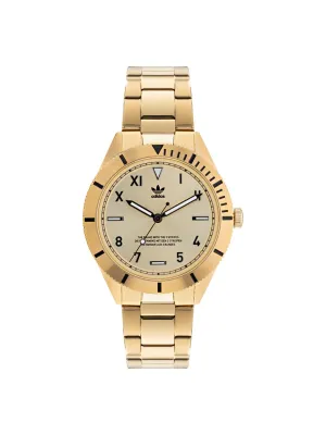 Adidas Originals Gold Dial Unisex Watch - AOFH22062