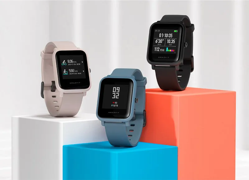 Amazfit Bip Lite Smart Watch 45-Day Battery Life 3ATM Water-resistance Smartwatch for Xiaomi Android IOS