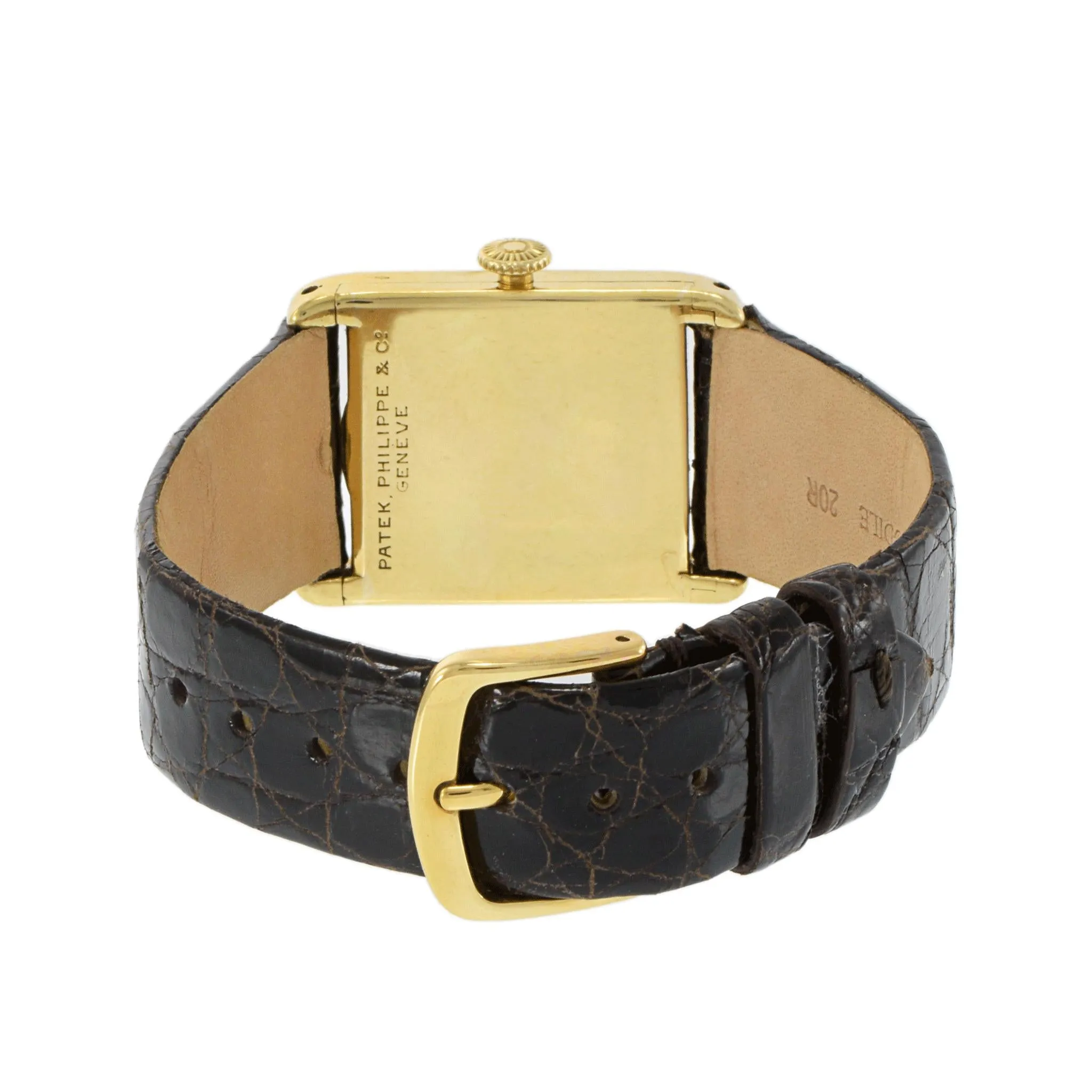 Antique Art Deco Patek Philippe 18k Gold Manual Watch