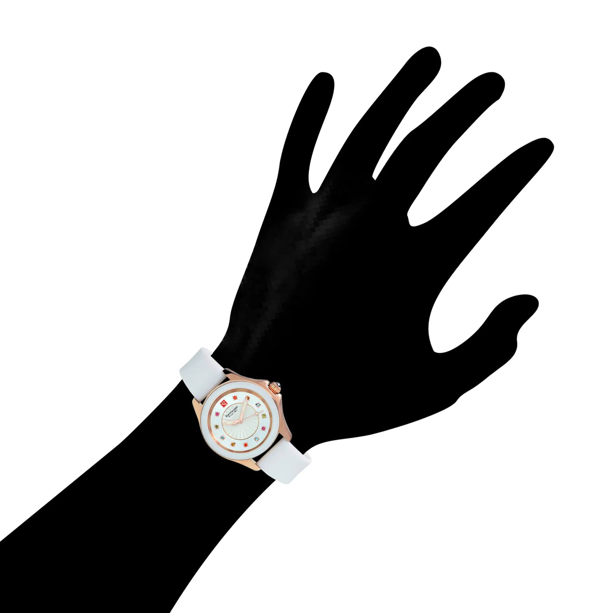 Arbon Collection Women - White / Rose Gold