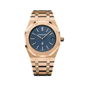 Audemars Piguet Royal Oak Jumbo Extra-Thin 18K Rose Gold Men's Watch