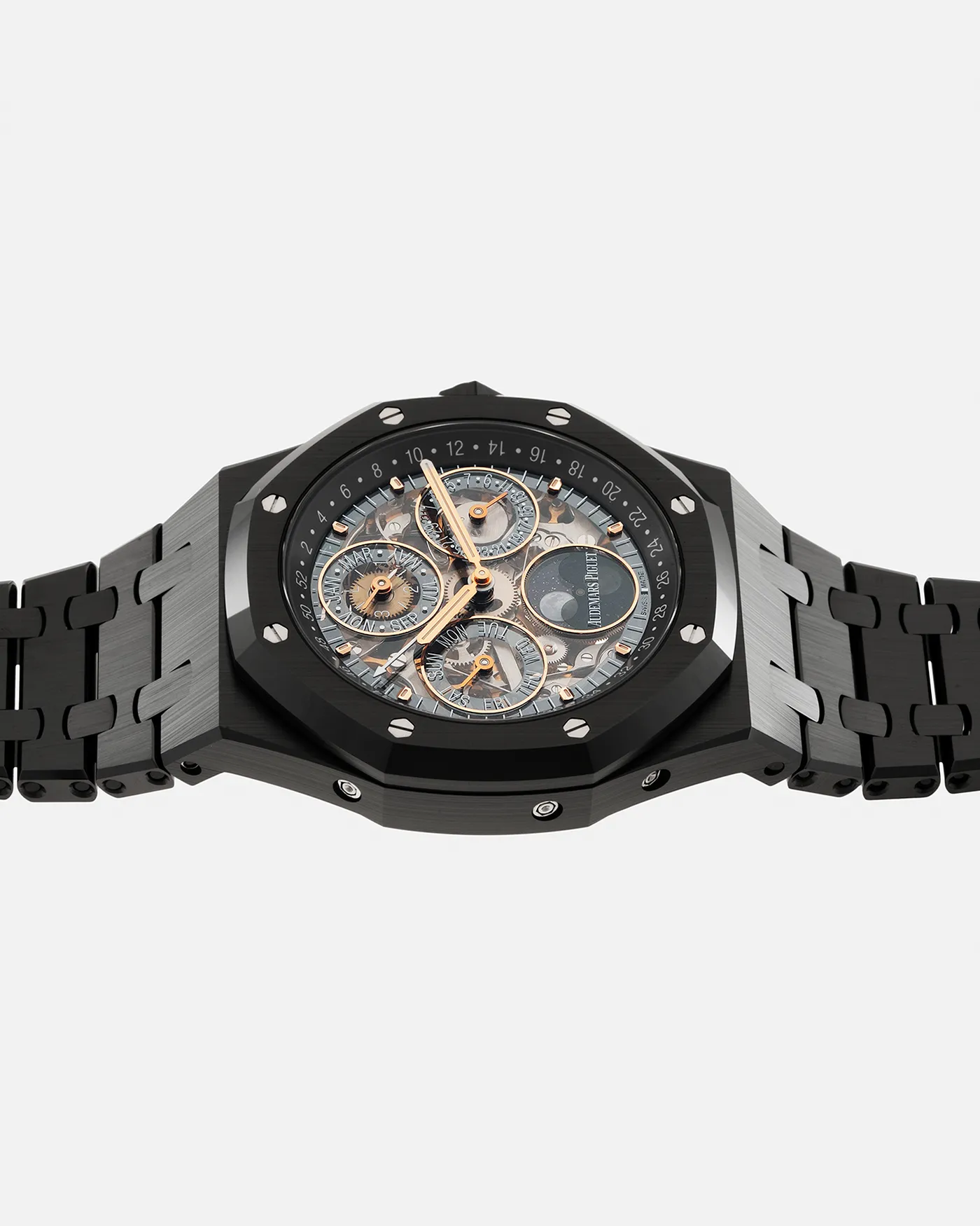 Audemars Piguet Royal Oak Perpetual Calendar Openworked Ceramic Ref 26585CE
