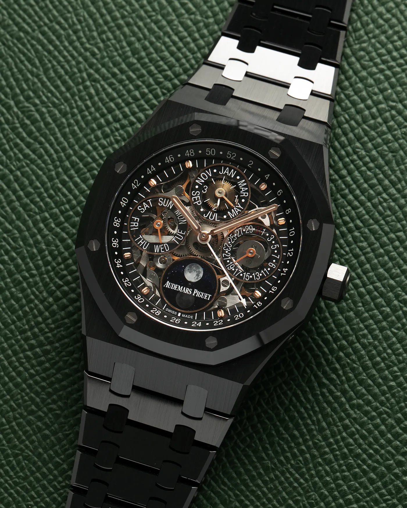 Audemars Piguet Royal Oak Perpetual Calendar Openworked Ceramic Ref 26585CE