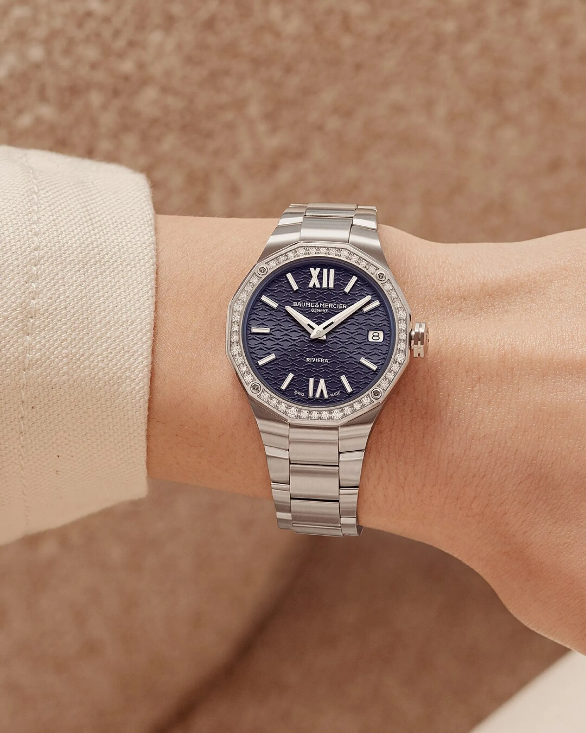 Baume & Mercier Riviera Diamond Bezel M0A10765