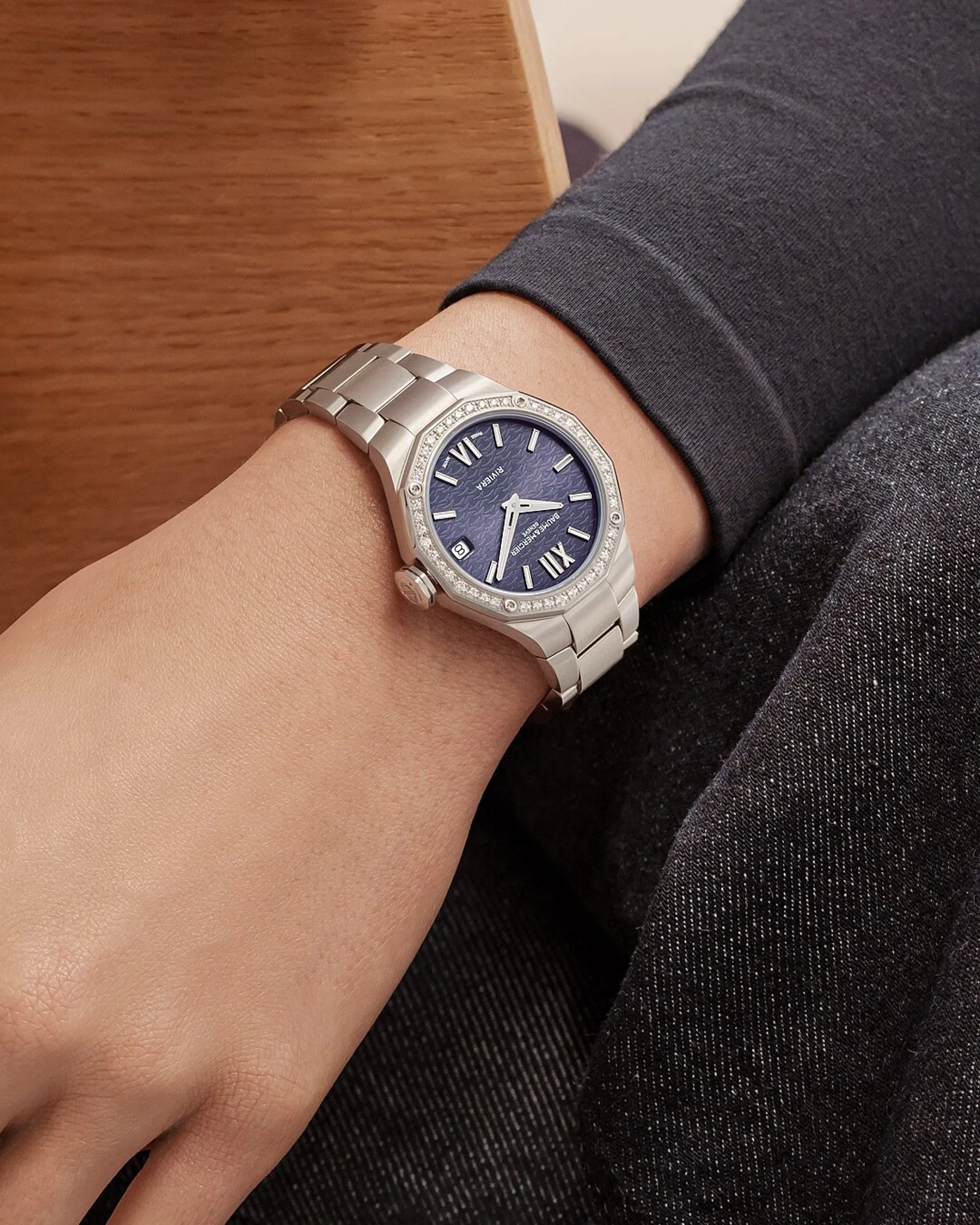 Baume & Mercier Riviera Diamond Bezel M0A10765