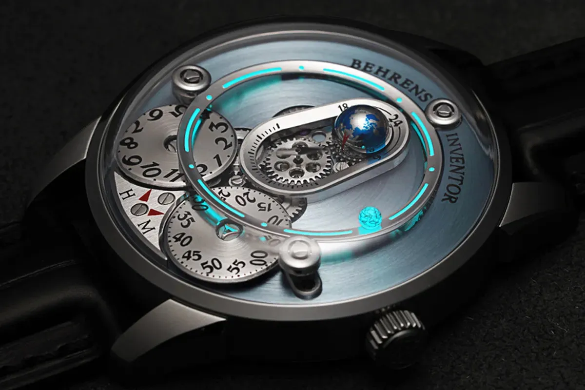 BEHRENS "APOLAR" AUTOMATIC SKY BLUE