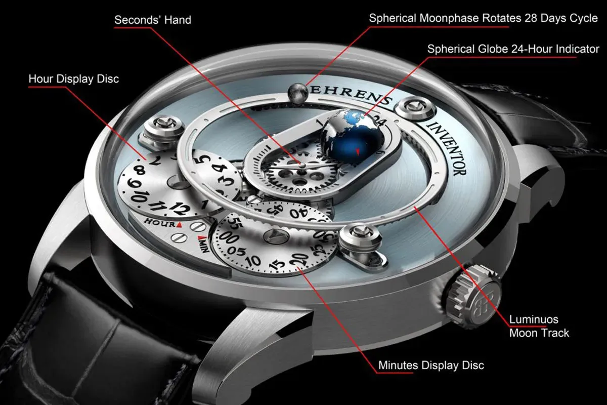 BEHRENS "APOLAR" AUTOMATIC SKY BLUE