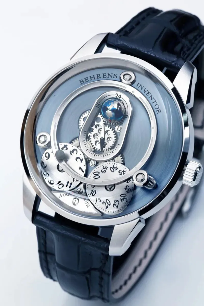 BEHRENS "APOLAR" AUTOMATIC SKY BLUE