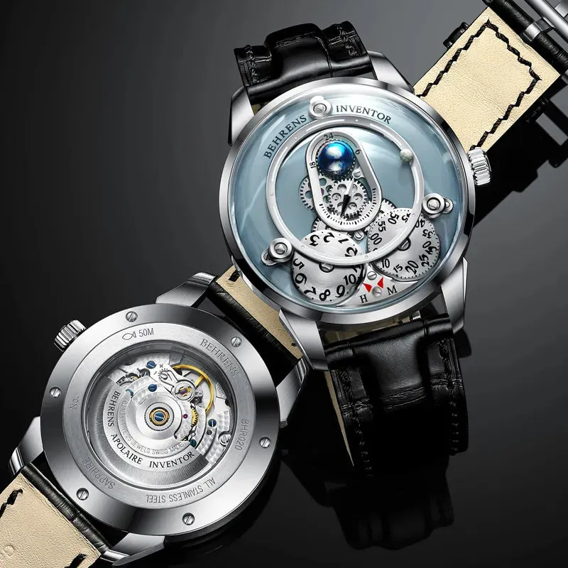 BEHRENS "APOLAR" AUTOMATIC SKY BLUE