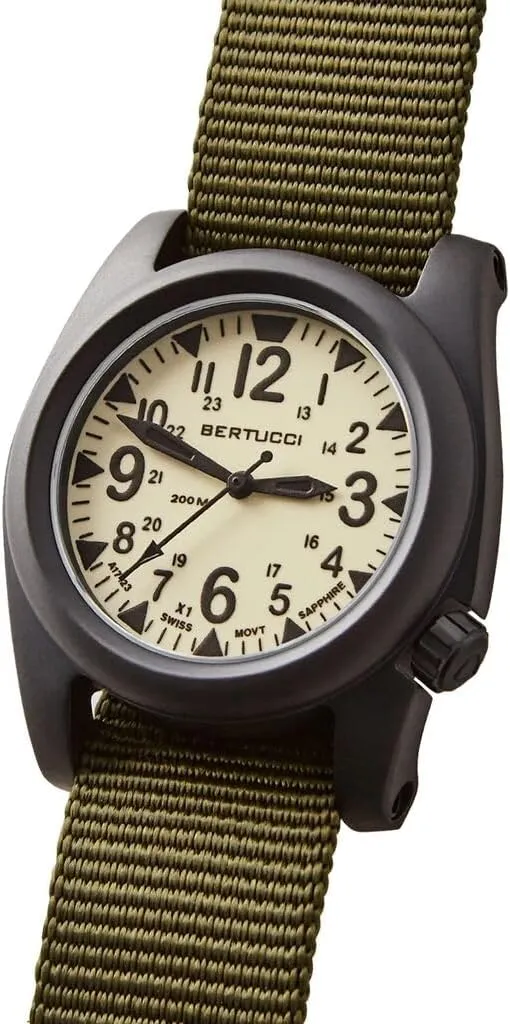 BERTUCCI A-2S Ballista X1 Illuminated Watch - X1 Super Luminous Dial