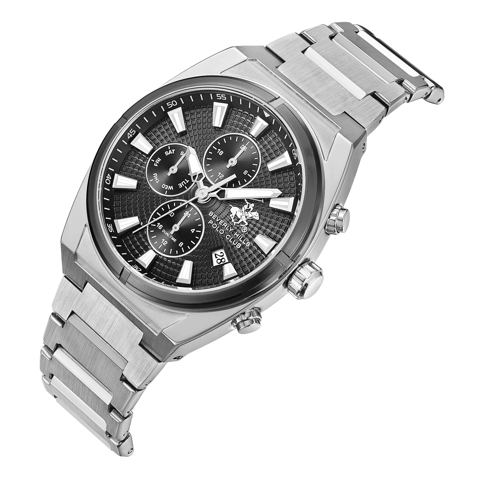 BHPC-BP3733X.350 - Stainless Steel Multifunction Watch For Men
