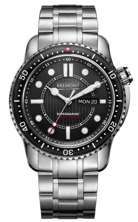 BM Watch Supermarine S2 Black Bracelet