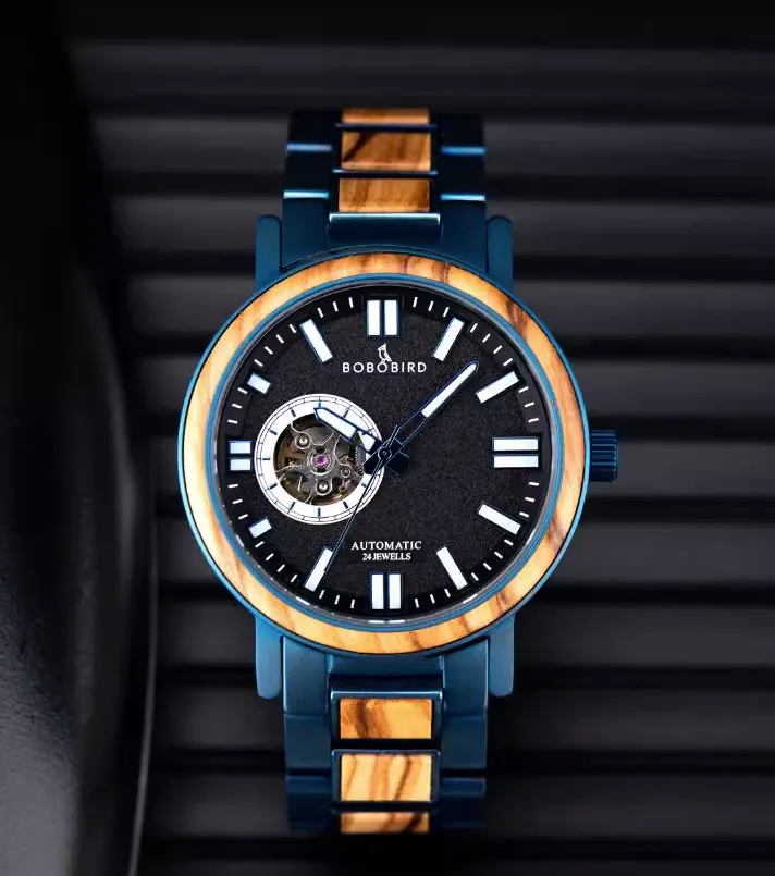 BOBO BIRD LUXURY DESIGN UPSCALE BUSINESS MECHANICAL WATCH