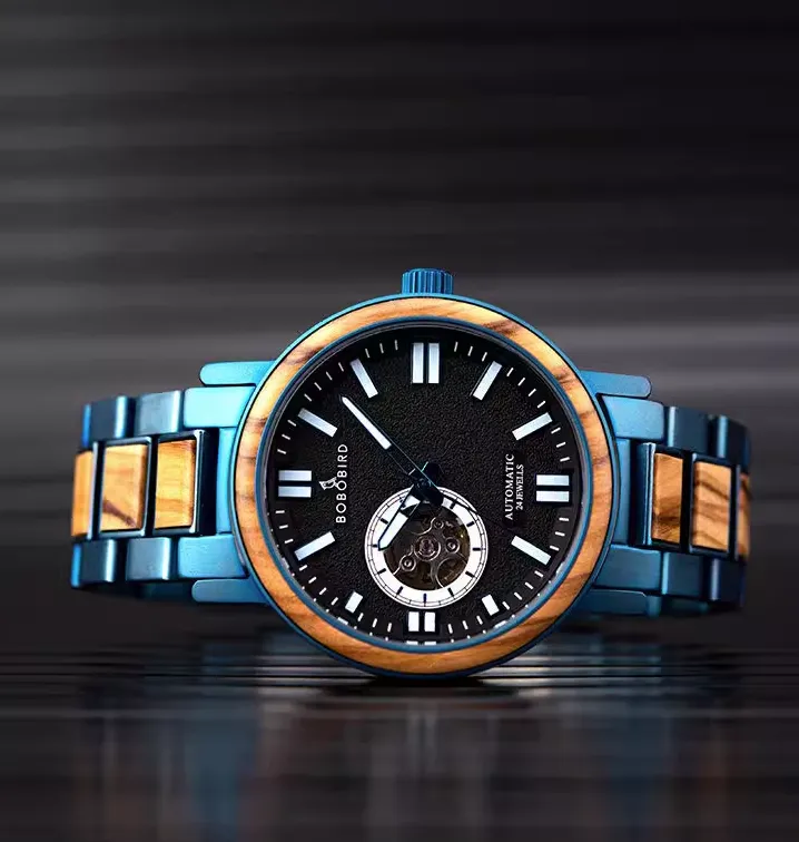 BOBO BIRD LUXURY DESIGN UPSCALE BUSINESS MECHANICAL WATCH