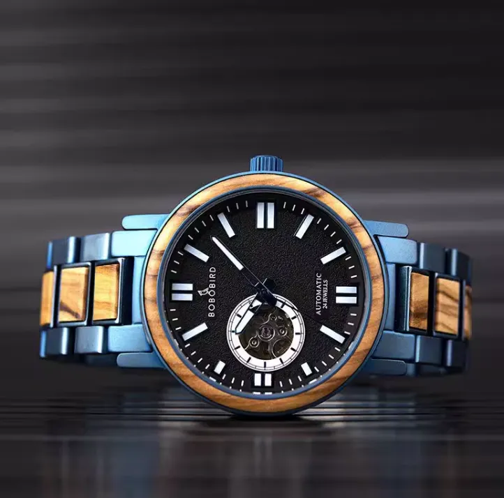 BOBO BIRD LUXURY DESIGN UPSCALE BUSINESS MECHANICAL WATCH