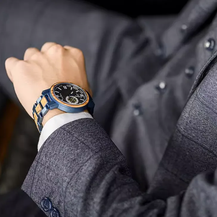 BOBO BIRD LUXURY DESIGN UPSCALE BUSINESS MECHANICAL WATCH