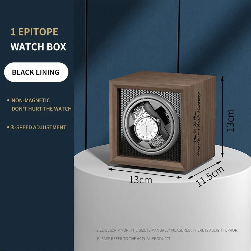 BOLAI Brand Luxury Wood Watch Winder High-End 2 4 Slot Automatic Watches Box with Mabuchi Motor Watch Cabinet Clock Storage Box